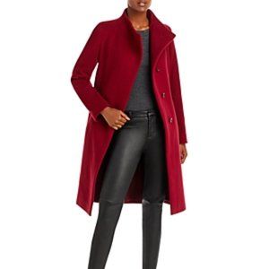 Cinzia Rocca Brick Red Wool & Cashmere Coat NWT - 4